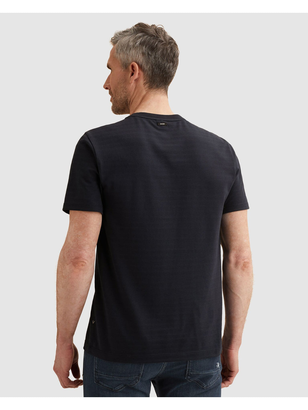 Short sleeve r-neck jersey structu, Sky Captain 5073 Bild 10