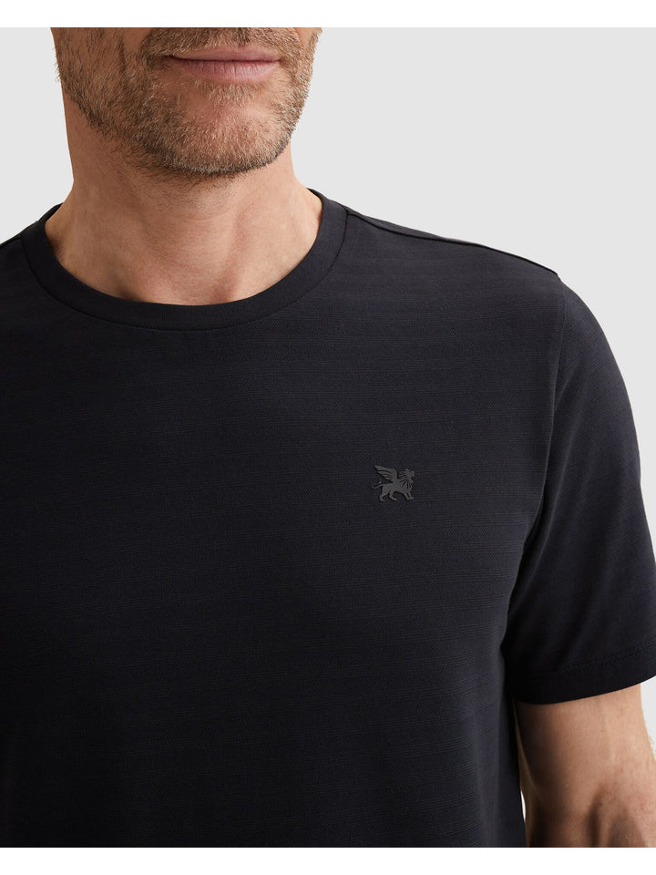 Short sleeve r-neck jersey structu, Sky Captain 5073 Bild 5