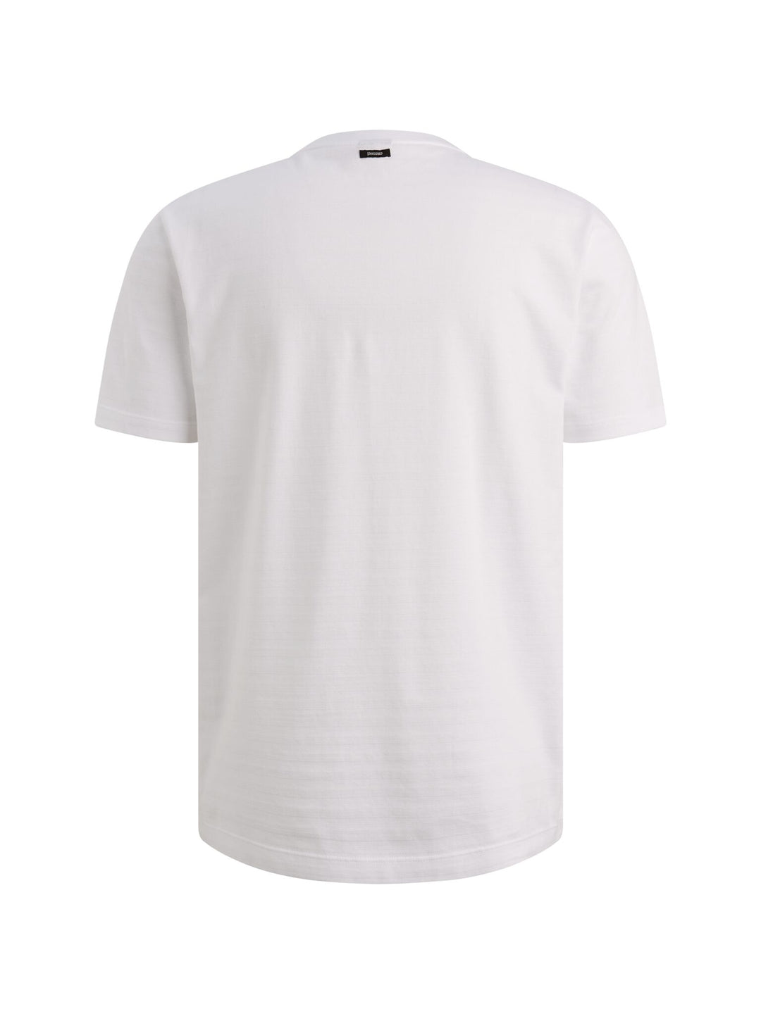 Short sleeve r-neck jersey structu, Bright White 7003 Bild 2