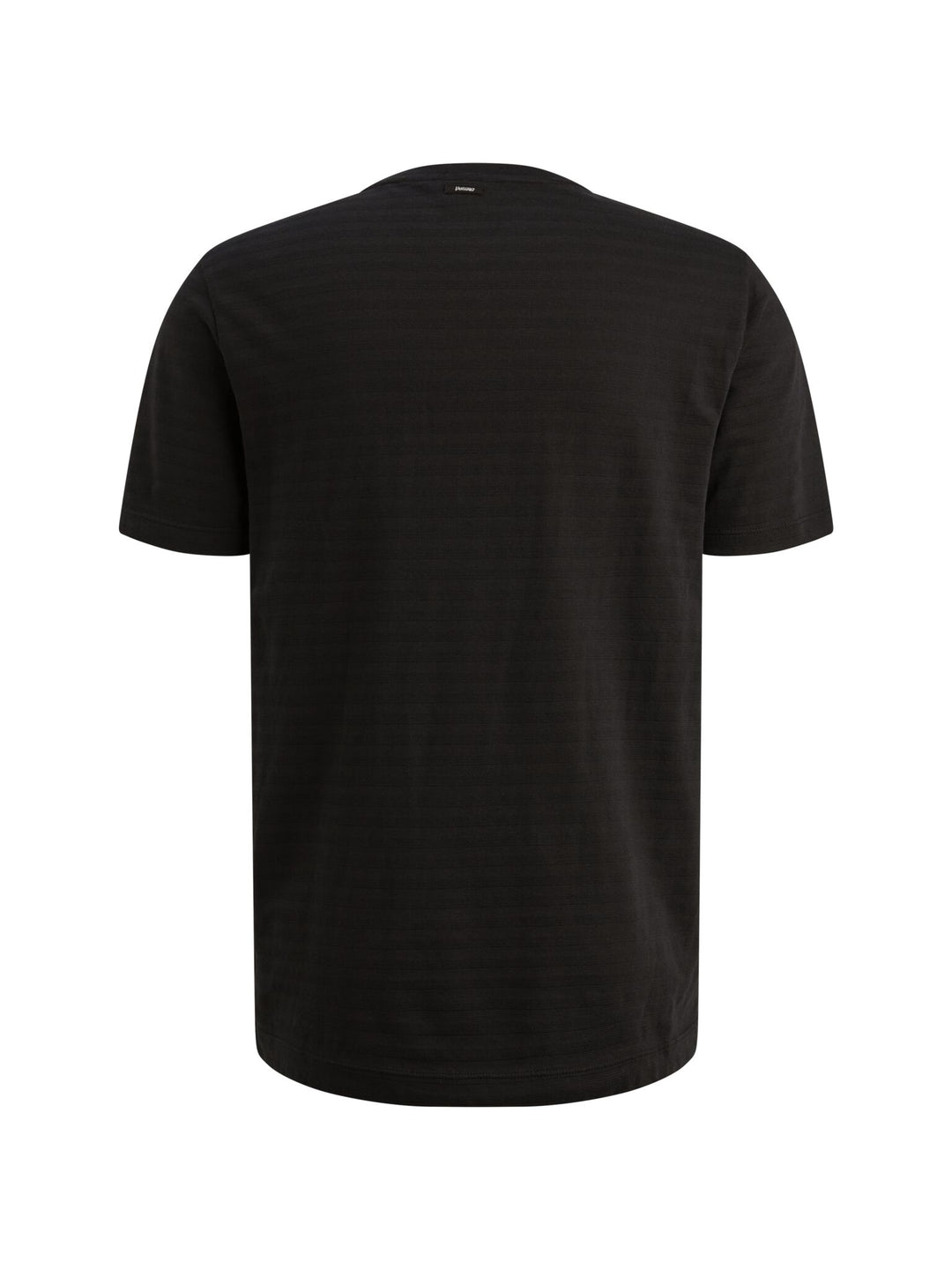 Short sleeve r-neck jersey structu, Black 999 Bild 2