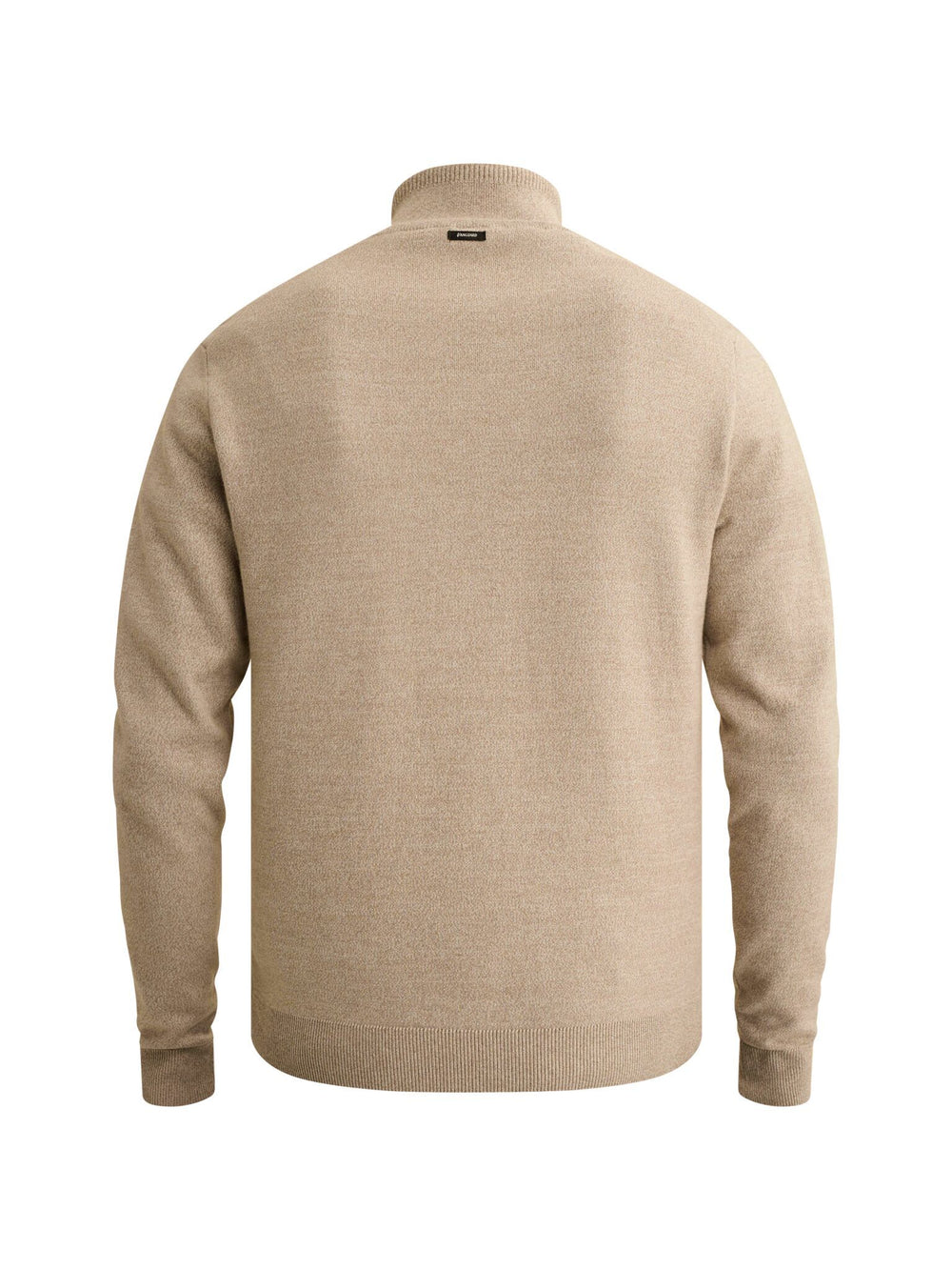 Zip jacket cotton bonded mouline, Greige 7147 Bild 2