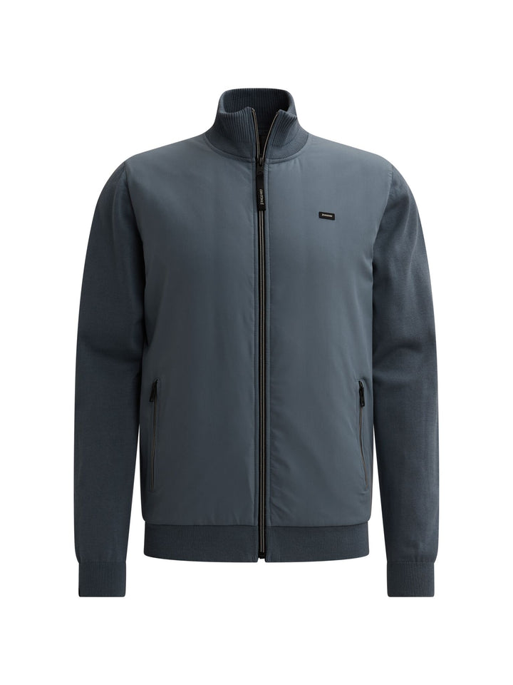 Zip jacket cotton modal, China Blue 5356 Bild 1