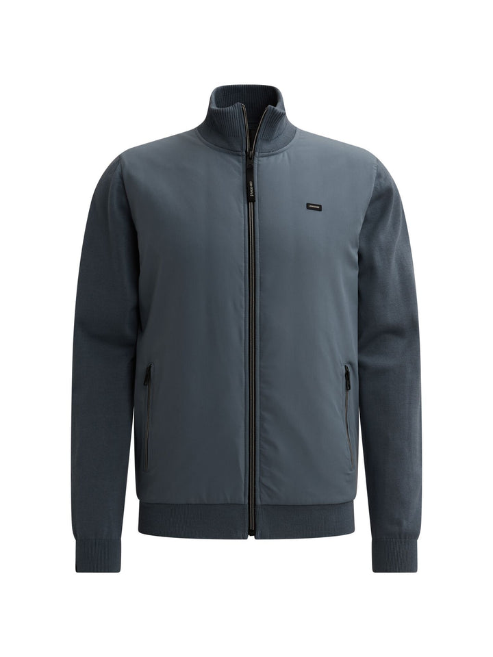 Zip jacket cotton modal, China Blue 5356 Bild 1