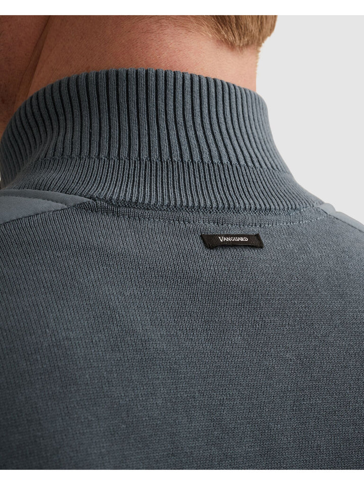 Zip jacket cotton modal, China Blue 5356 Bild 9