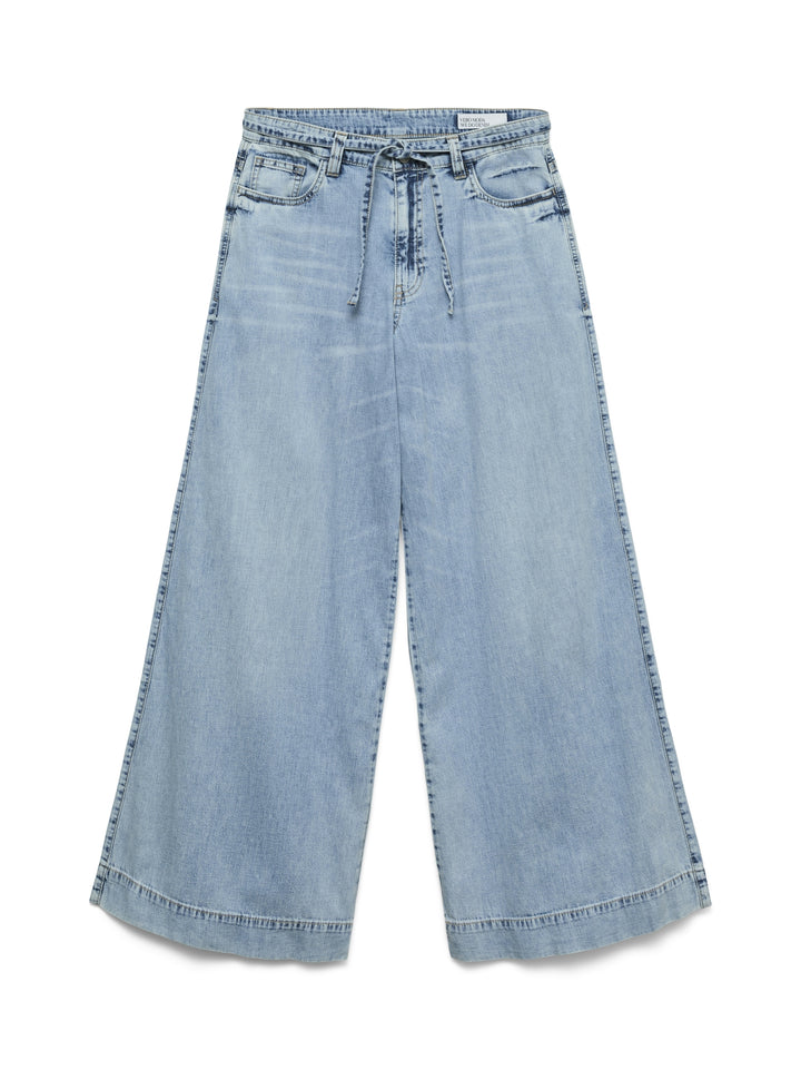 VMAISA MR WIDE PALAZZO JEANS MIX, Light Blue Denim 178000 Bild 1