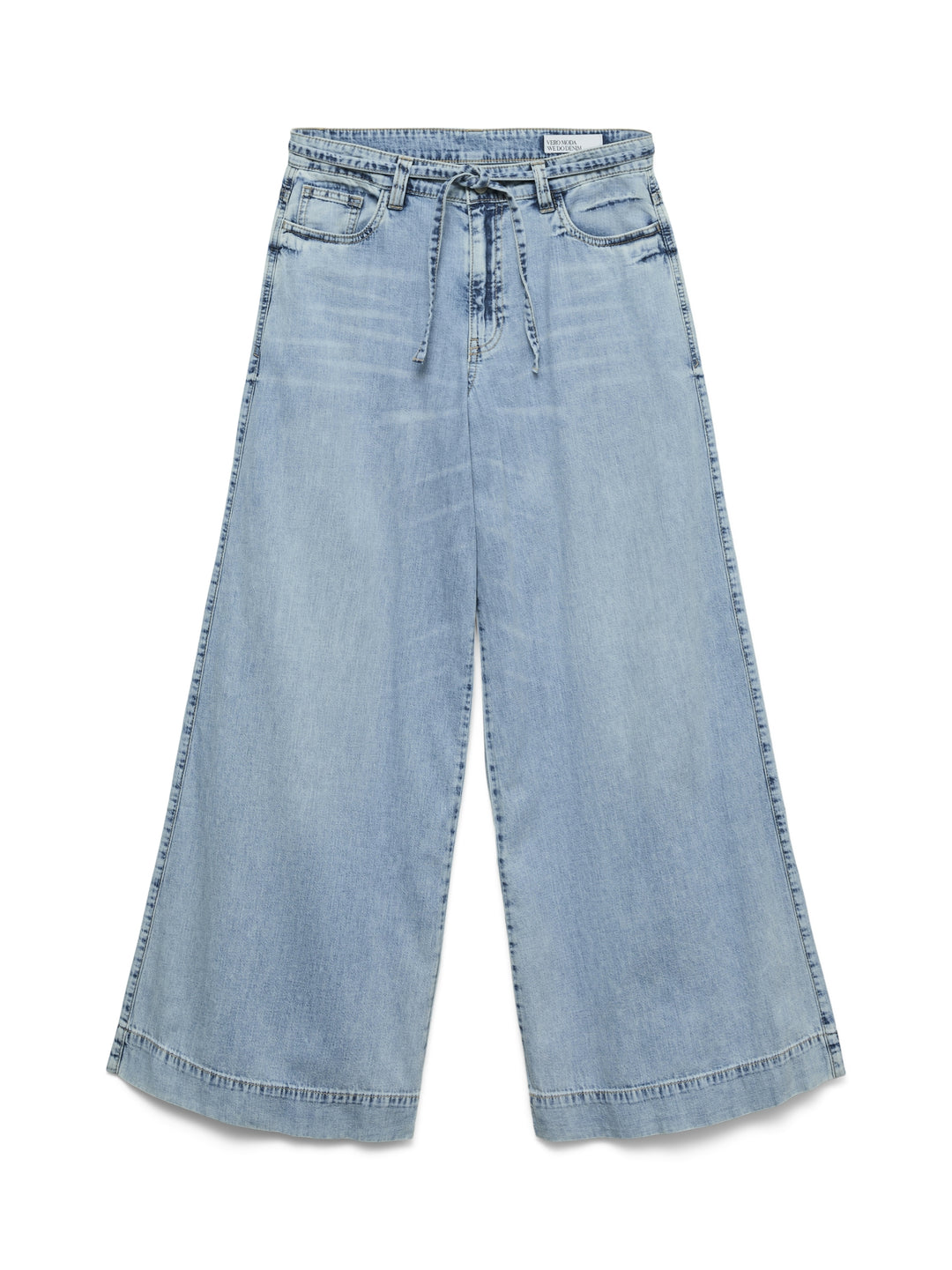VMAISA MR WIDE PALAZZO JEANS MIX, Light Blue Denim 178000 Bild 1