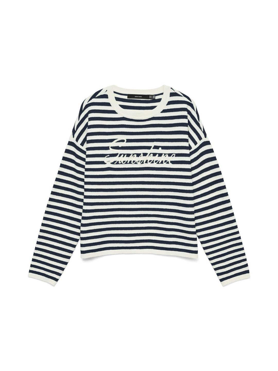 VMAPPLE LS O-NECK PULLOVER BOO, Birch/NAVY BLAZER 222913001 Bild 1