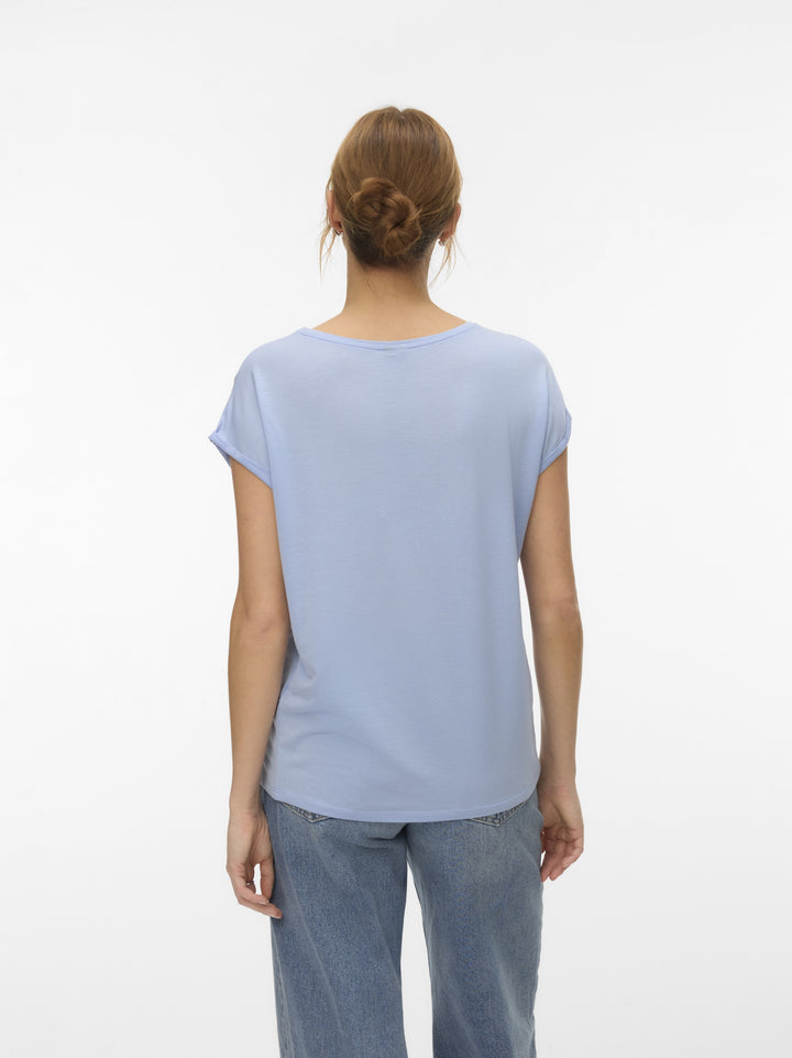 VMAVA PLAIN SS TOP JRS NOOS, Brunnera Blue 249737 Bild 3