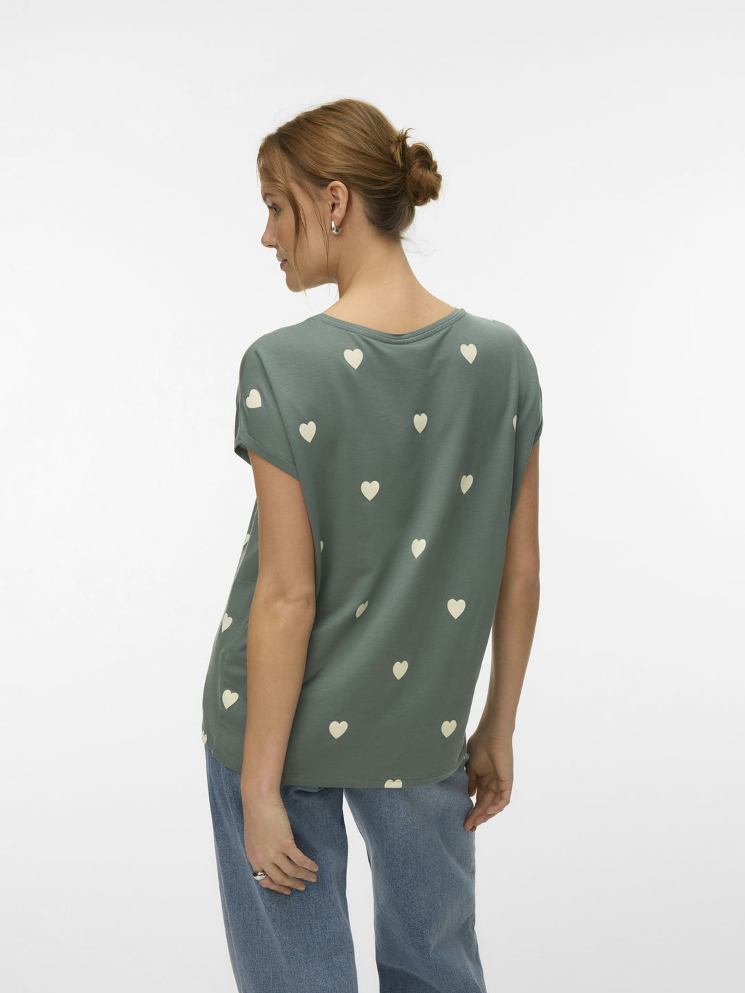 VMAVA SS TOP MULTI AOP NOOS, Laurel Wreath/WHITE HEART 224196113 Bild 2