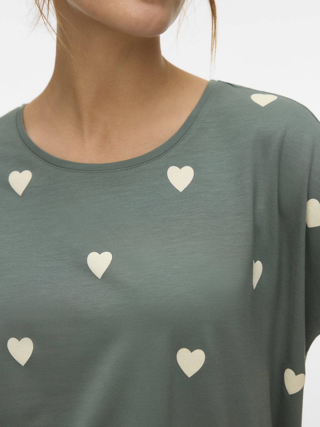 VMAVA SS TOP MULTI AOP NOOS, Laurel Wreath/WHITE HEART 224196113 Bild 5