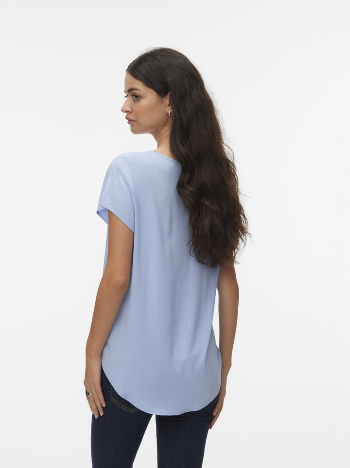 VMBELLA SS TOP WVN NOOS, Brunnera Blue 249737 Bild 3