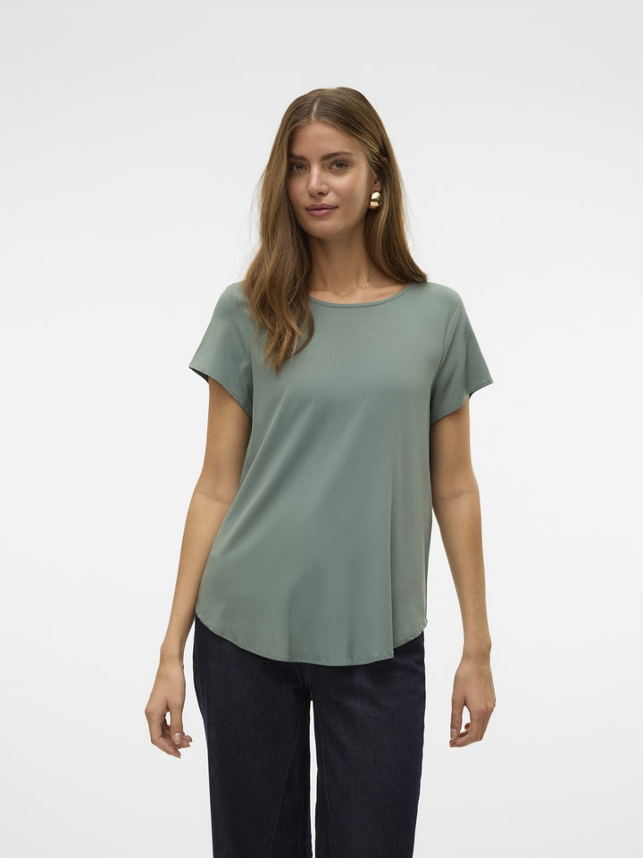 VMBELLA SS TOP WVN NOOS, Laurel Wreath 224196 Bild 1