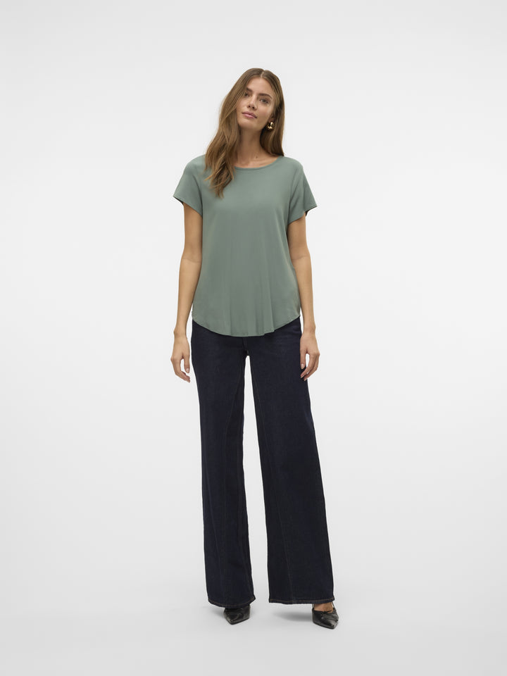 VMBELLA SS TOP WVN NOOS, Laurel Wreath 224196 Bild 5