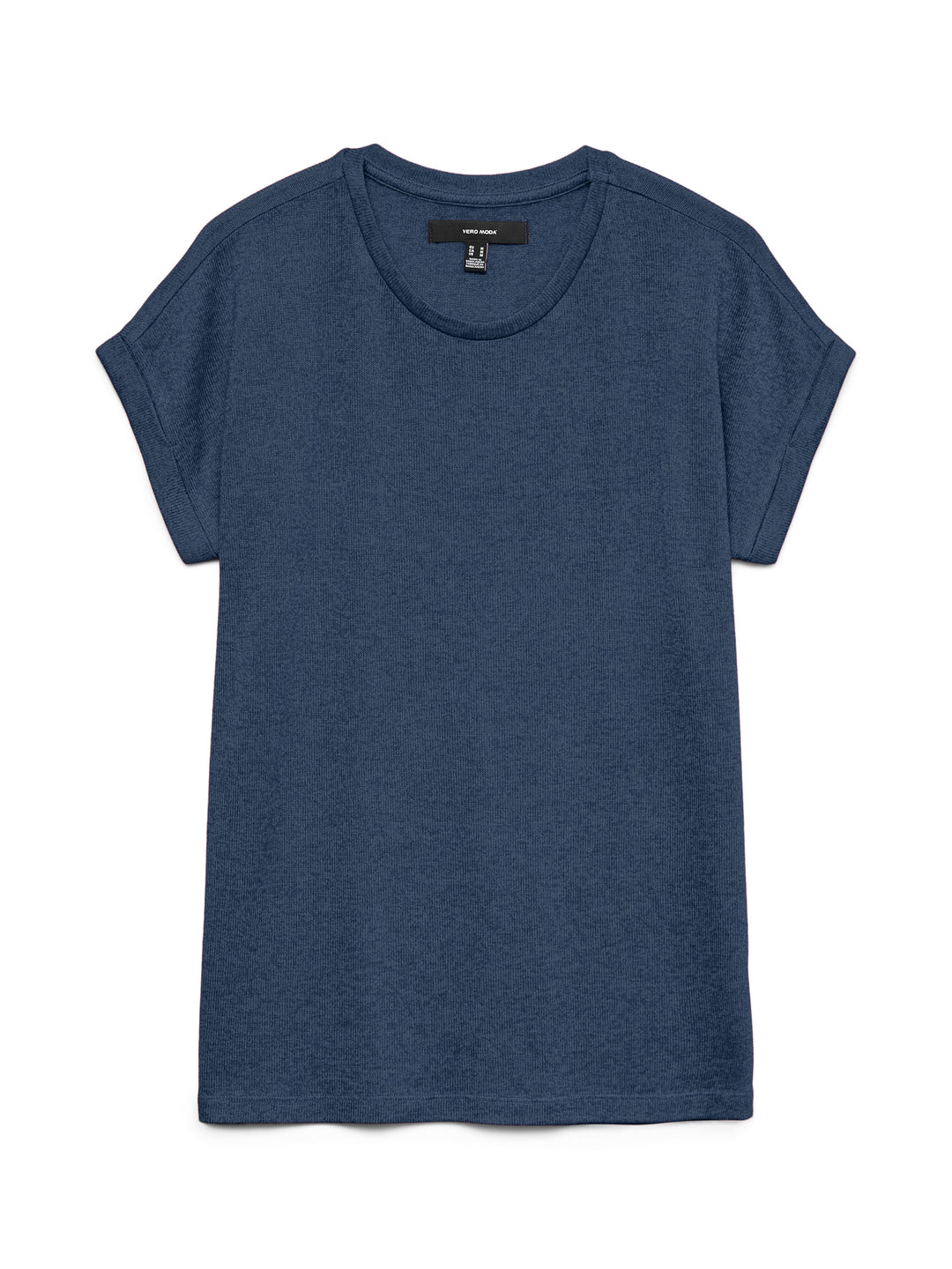 VMBRIANNA SS O-NECK PULLOVER BOO  R, Dark Denim/W. CHINA BLUE MELANGE 229916020 Bild 1