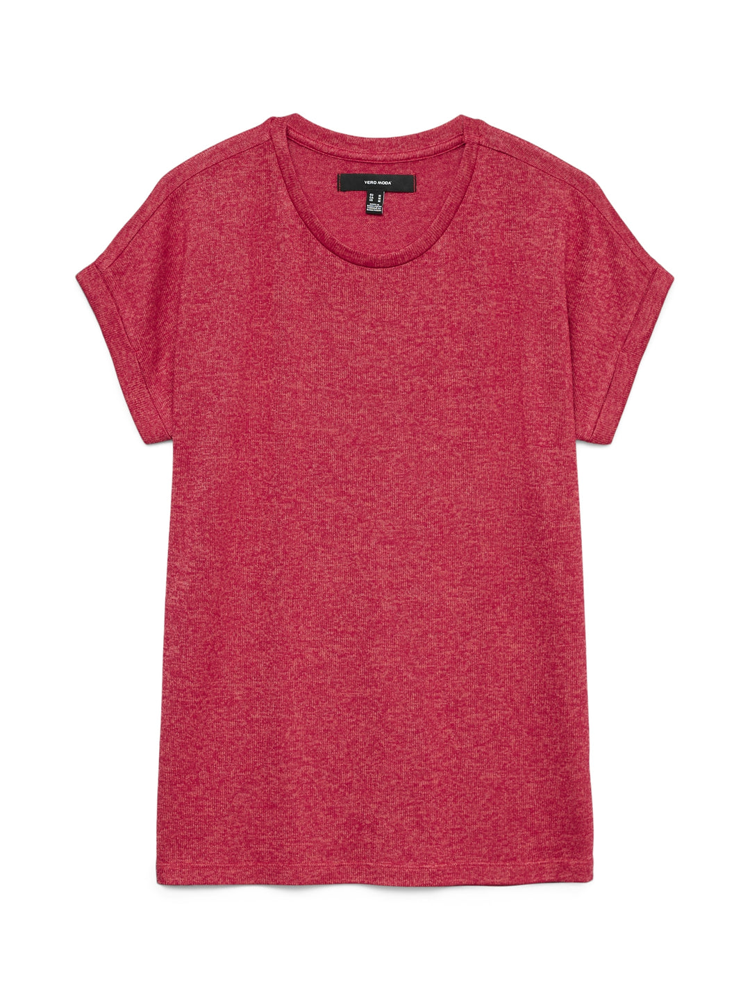 VMBRIANNA SS O-NECK PULLOVER BOO  R, Jazzy/W. CORAL PARADISE MELANGE 255656019 Bild 1