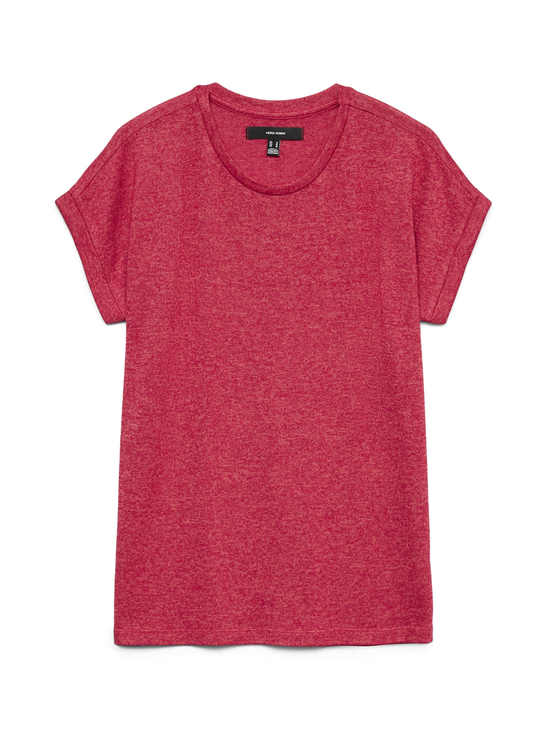 VMBRIANNA SS O-NECK PULLOVER BOO  R, Jazzy/W. CORAL PARADISE MELANGE 255656019 Bild 1