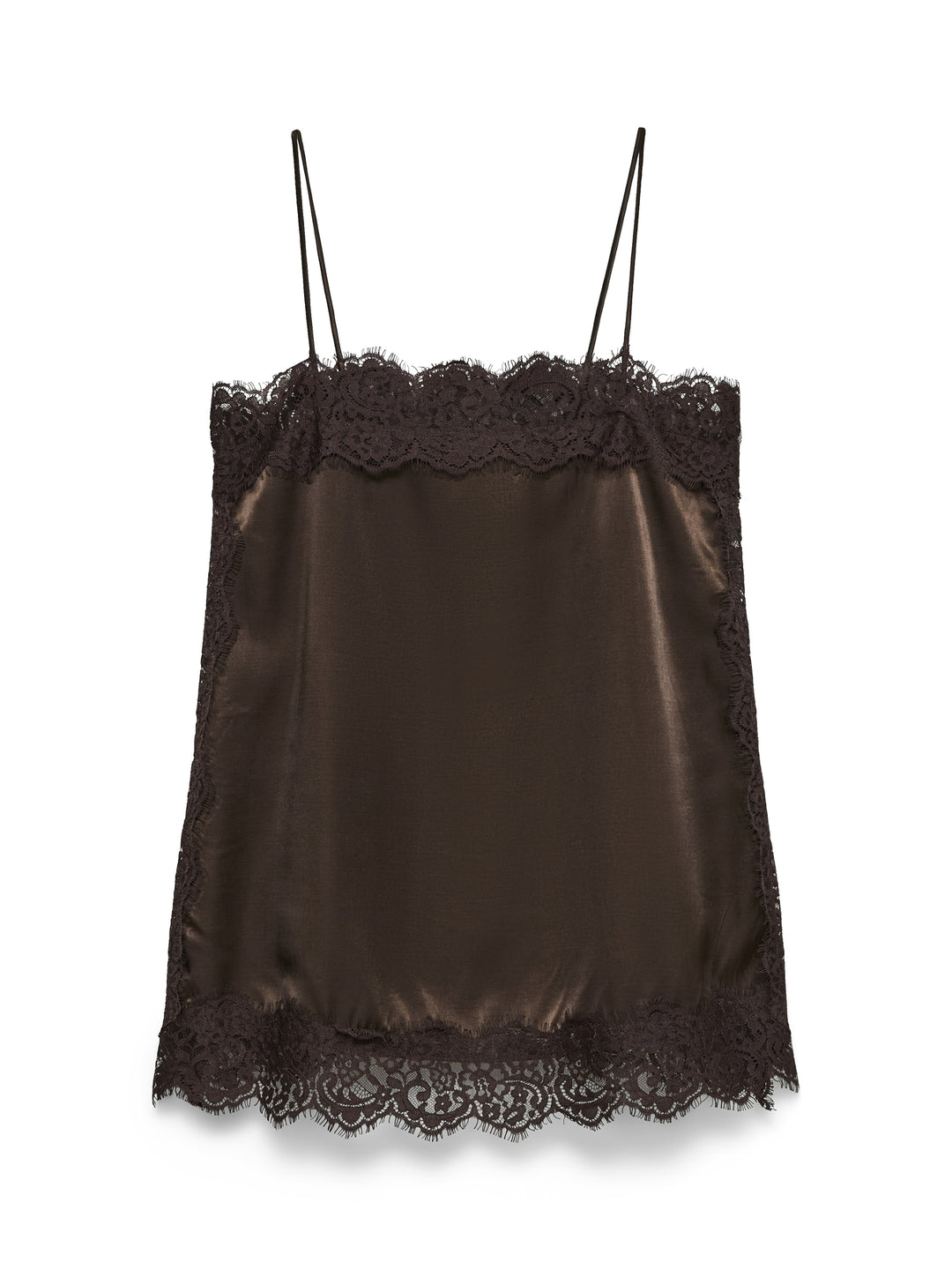 VMCHARM LACE SINGLET WVN BOO, Chocolate Torte 297957 Bild 1