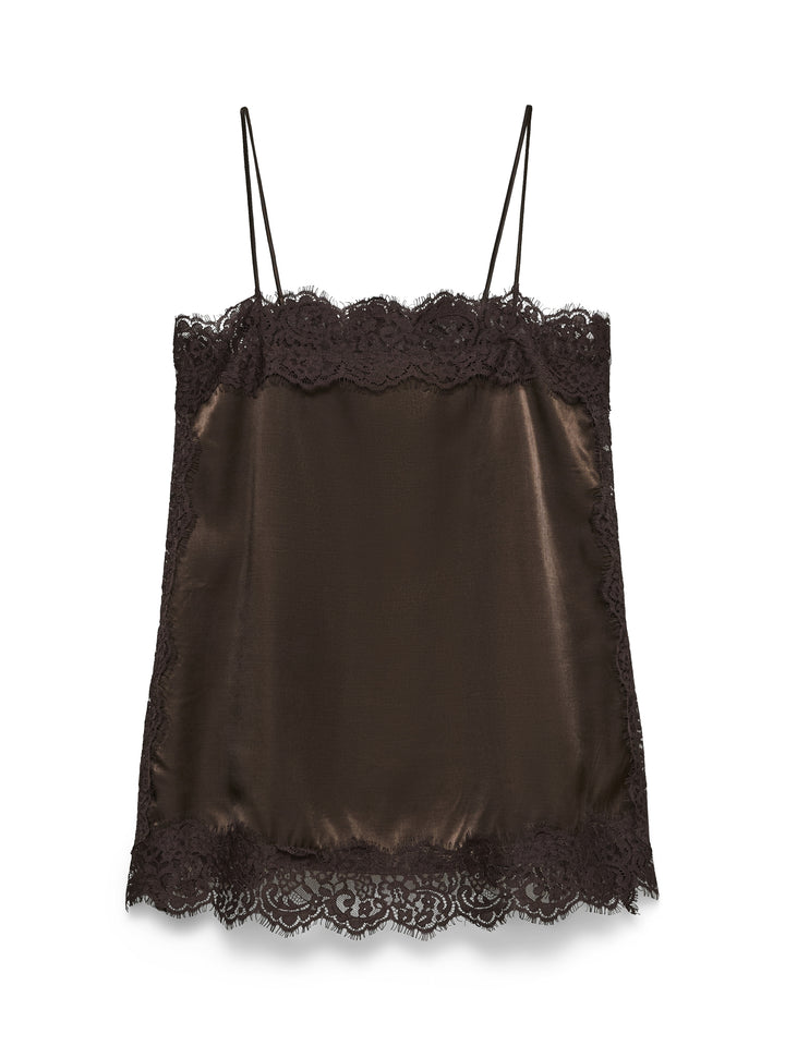 VMCHARM LACE SINGLET WVN BOO, Chocolate Torte 297957 Bild 1
