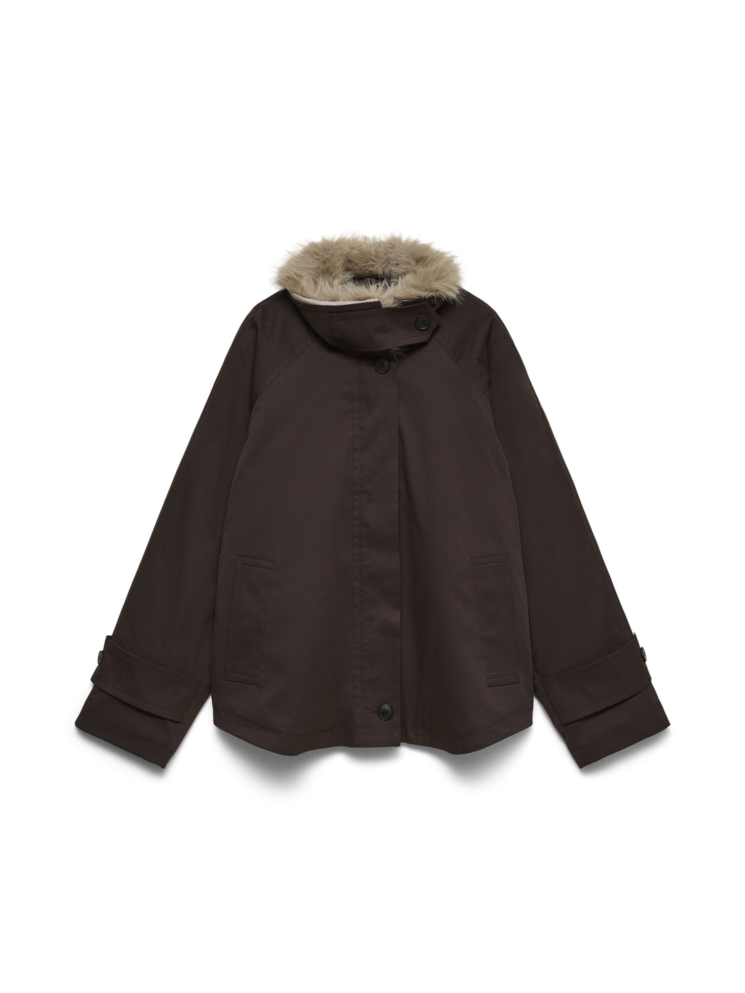 VMCHELSEACELINE JACKET, Chocolate Torte/SILVER MINK COLLAR 297957002 Bild 1