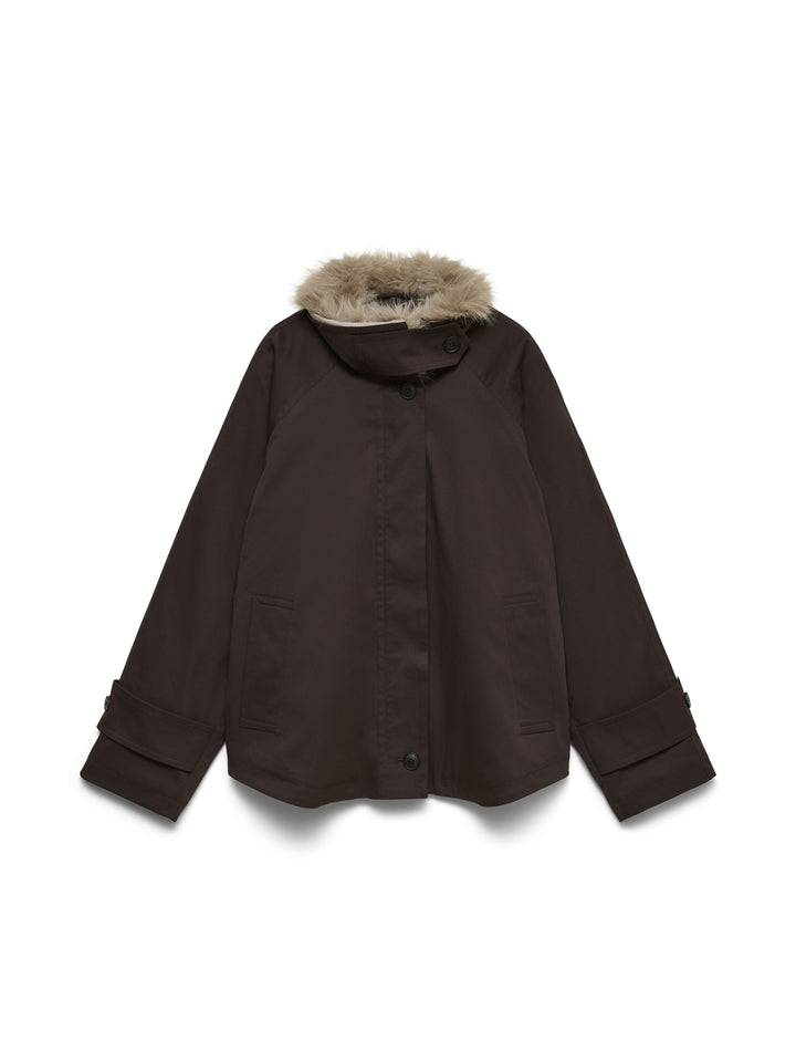 VMCHELSEACELINE JACKET, Chocolate Torte/SILVER MINK COLLAR 297957002 Bild 1