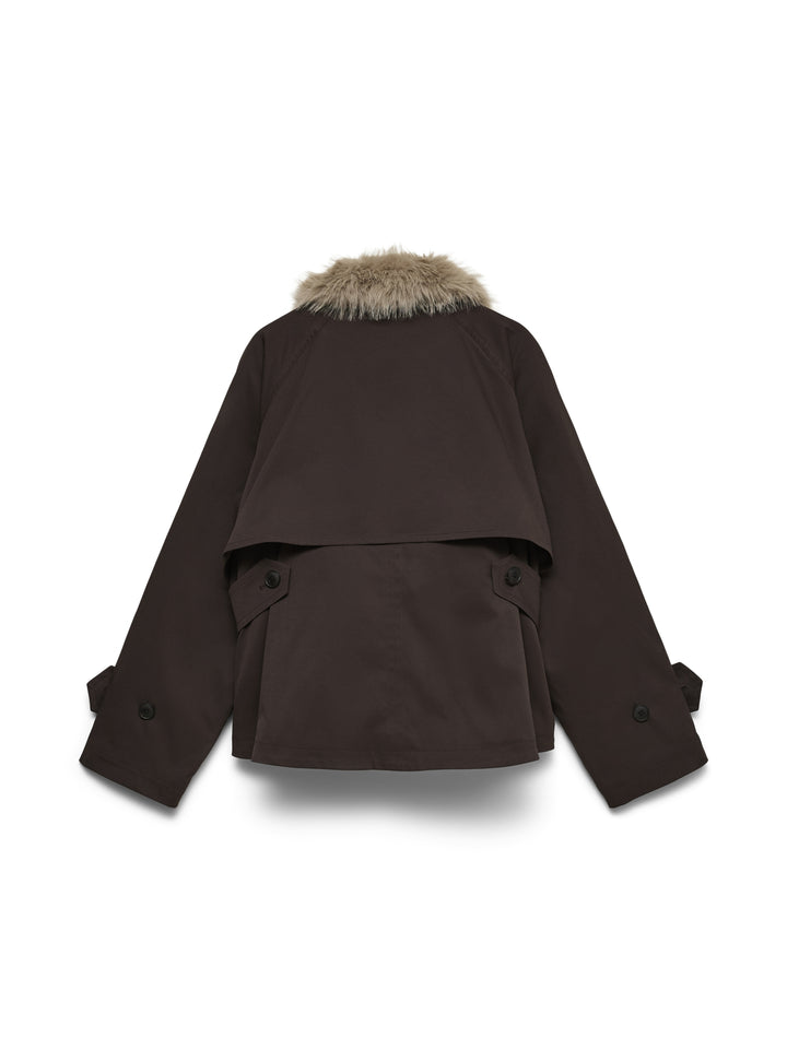 VMCHELSEACELINE JACKET, Chocolate Torte/SILVER MINK COLLAR 297957002 Bild 2