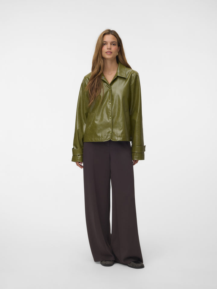 VMDASH SHORT COATED JACKET, Sphagnum 306803 Bild 2