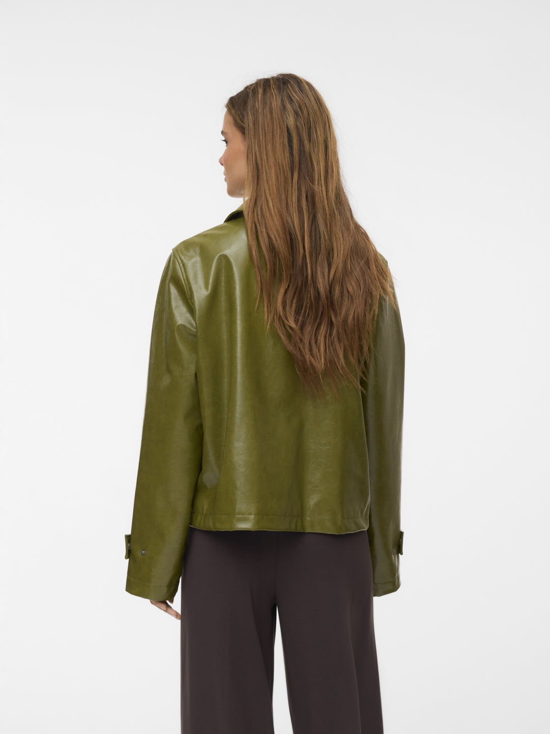 VMDASH SHORT COATED JACKET, Sphagnum 306803 Bild 3