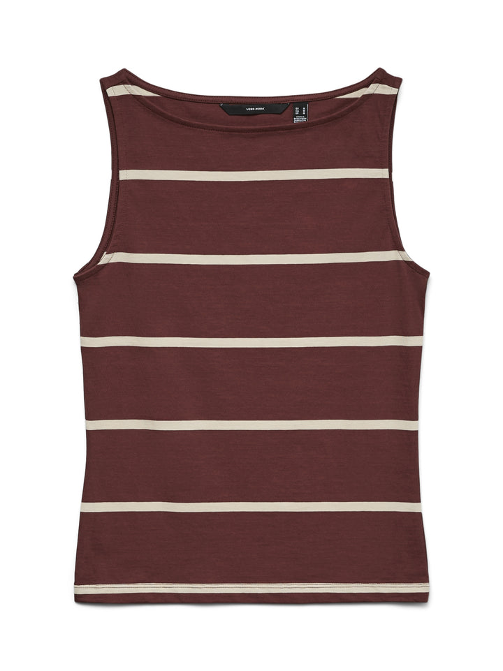 VMDINA SL BOAT NECK TOP JRS GA, Andorra/Oatmeal 292300001 Bild 1