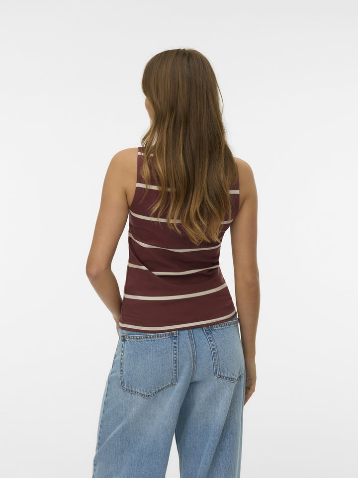 VMDINA SL BOAT NECK TOP JRS GA, Andorra/Oatmeal 292300001 Bild 4