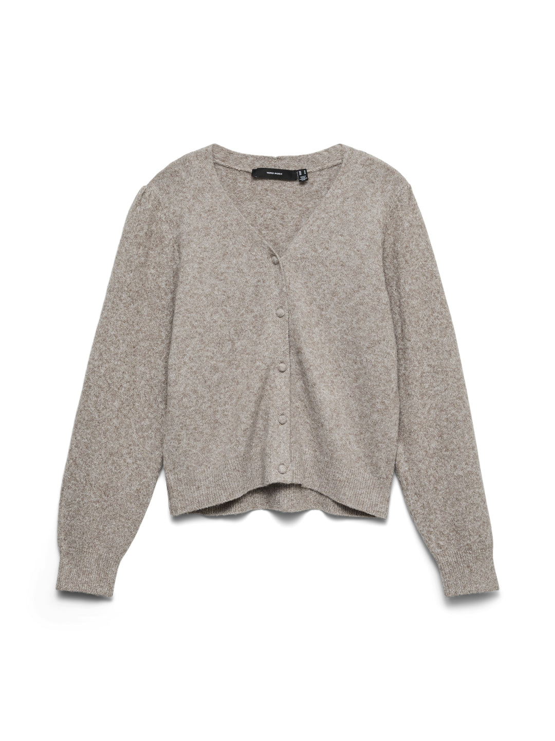 VMDOFFY LS V-NECK CARDIGAN NOOS, Moon Rock/MELANGE 175680001 Bild 1