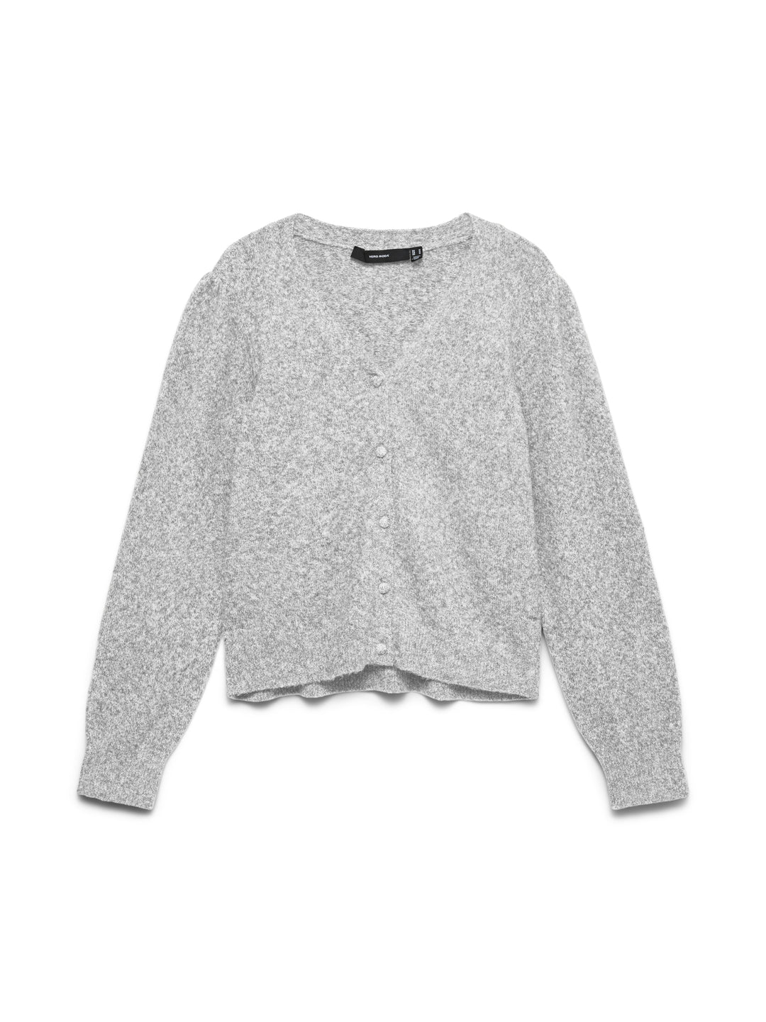 VMDOFFY LS V-NECK CARDIGAN NOOS, Light Grey Melange 178994 Bild 1