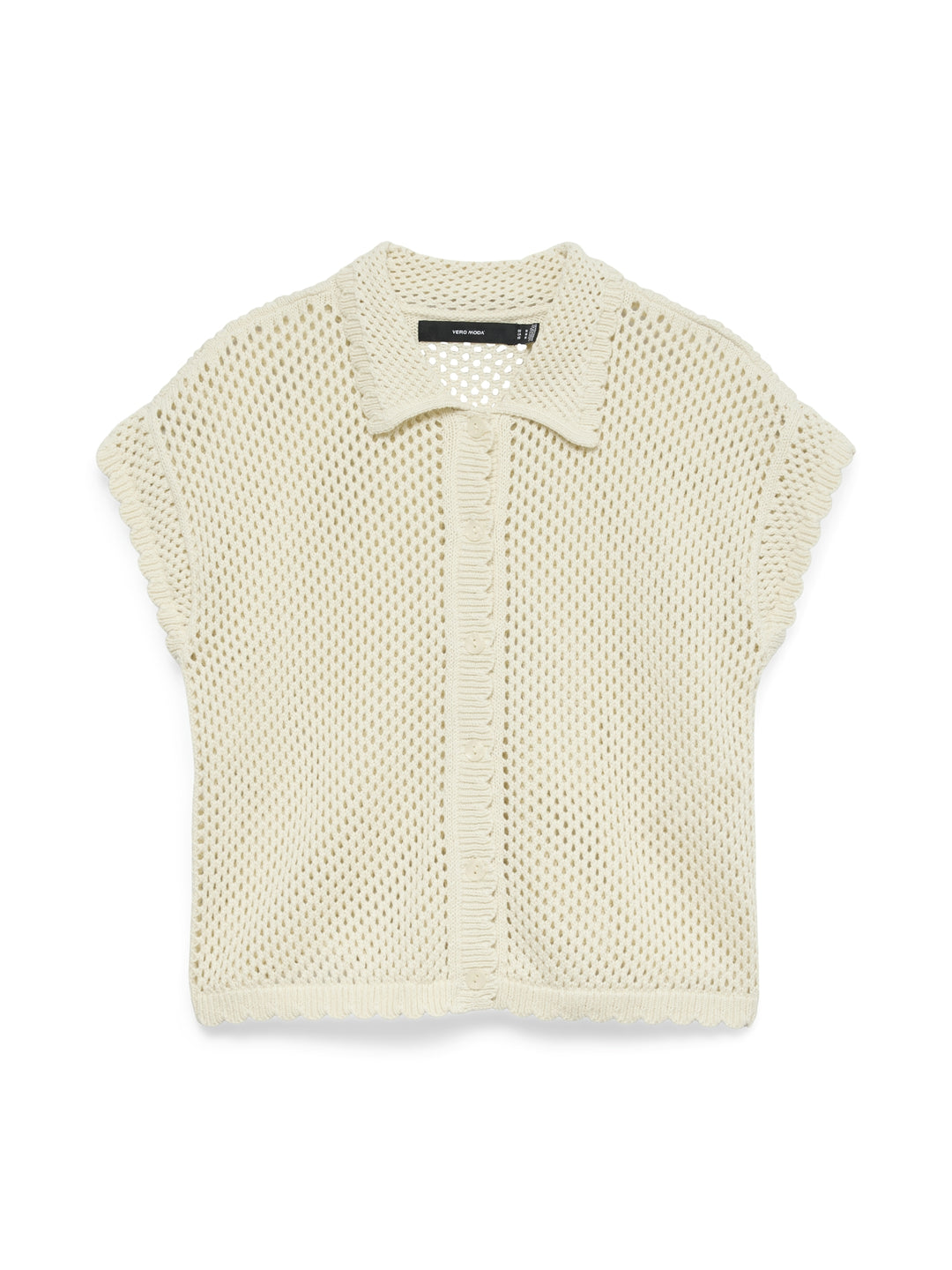 VMELIANA SL POLONECK CARDIGAN, Birch 222913 Bild 1