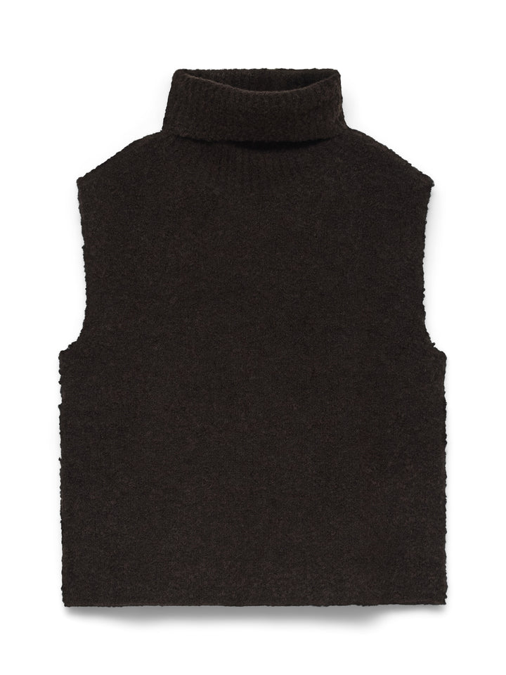VMEVERLEE SL ROLLNECK VEST, Chocolate Torte 297957 Bild 1