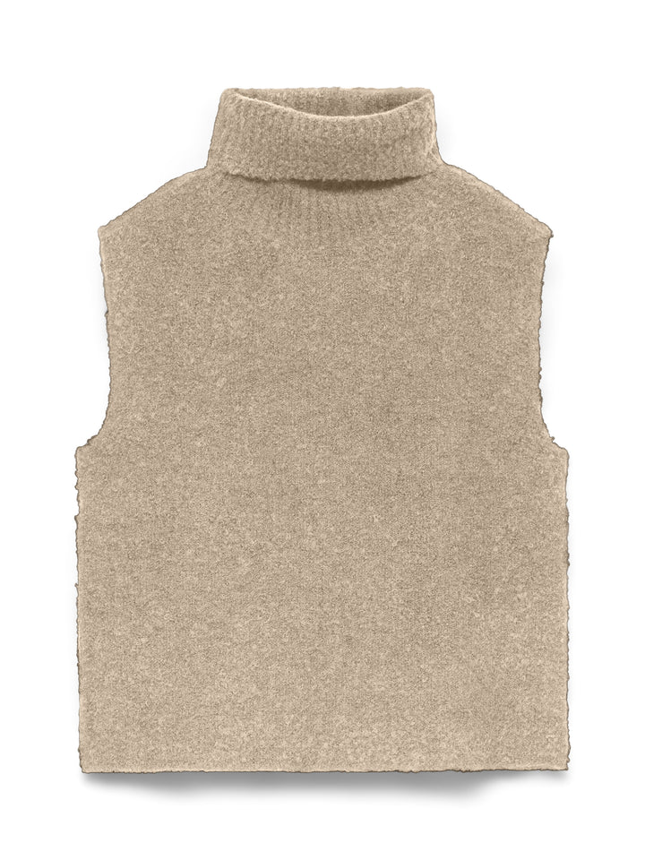 VMEVERLEE SL ROLLNECK VEST, Silver Mink 192623 Bild 1