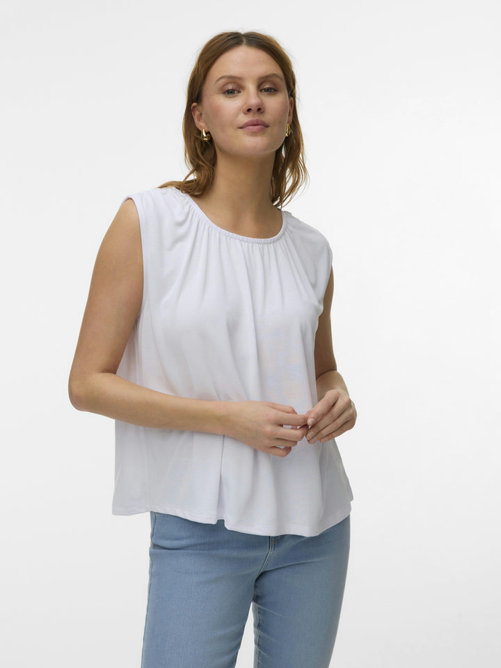VMFILLI SL TOP JRS NOOS, Bright White 175683 Bild 4
