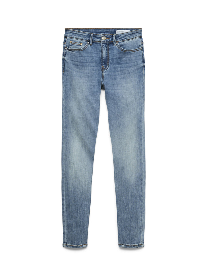VMFLASH MR SKINNY JEANS LI3322 NOOS, Medium Blue Denim/TINTED 178001001 Bild 1