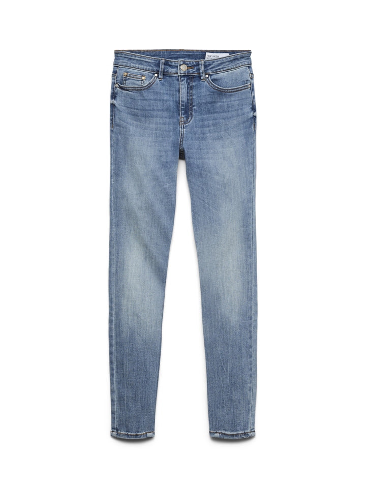 VMFLASH MR SKINNY JEANS LI3322 NOOS, Medium Blue Denim/TINTED 178001001 Bild 1