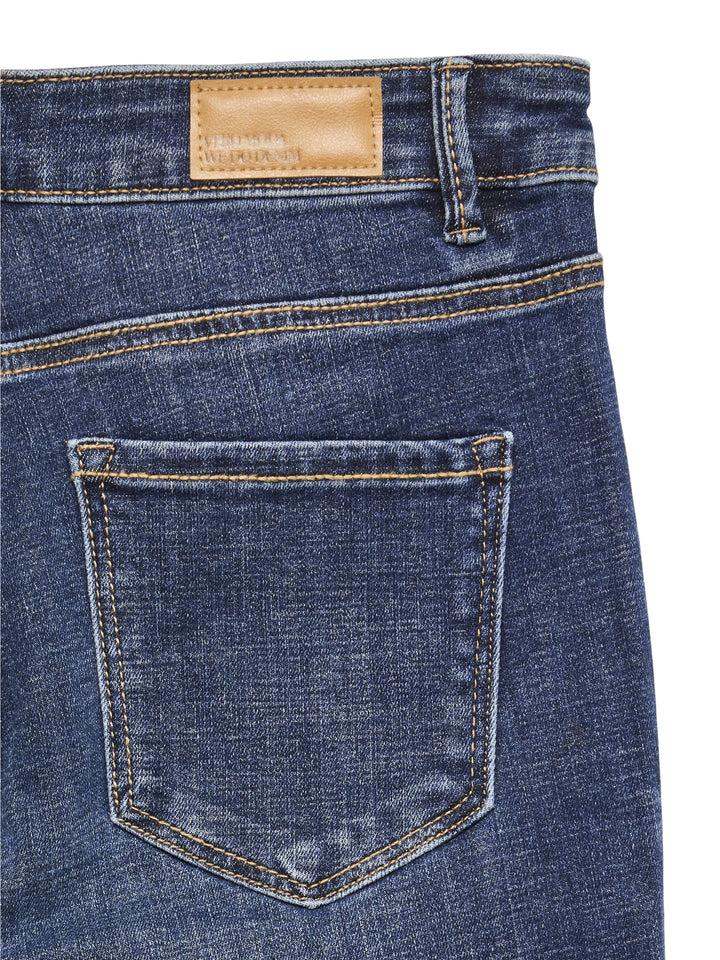 VMFLASH MR STRAIGHT JEANS LI3300 GA, Dark Blue Denim 178006 Bild 2