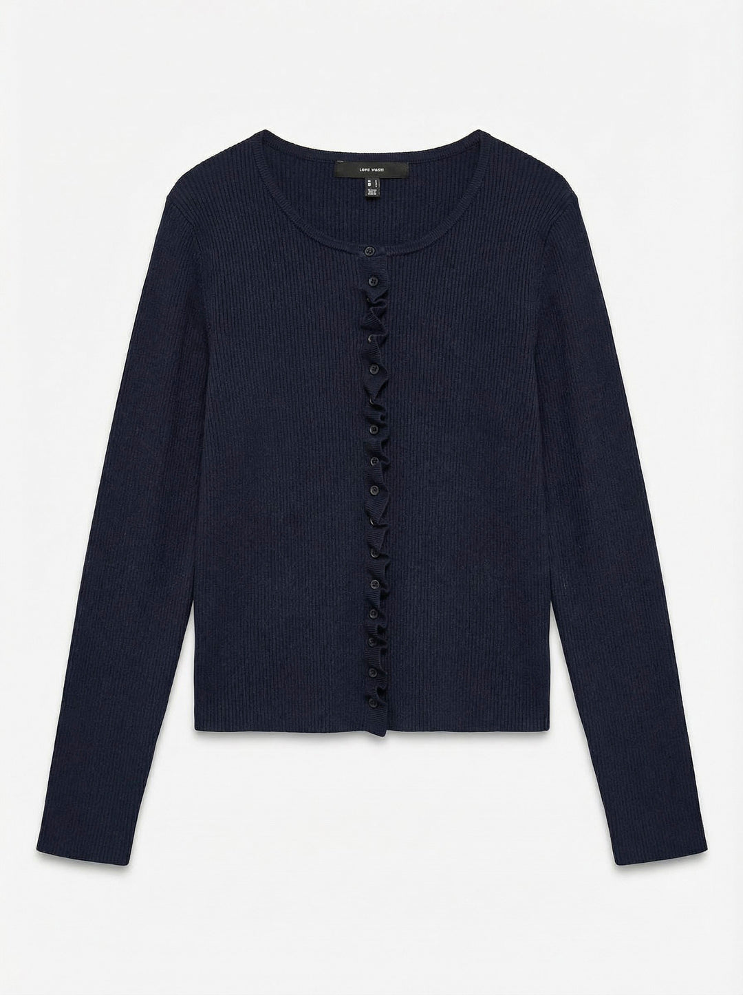 VMFRANCES LS O-NECK CARDIGAN, Navy Blazer 188780 Bild 1