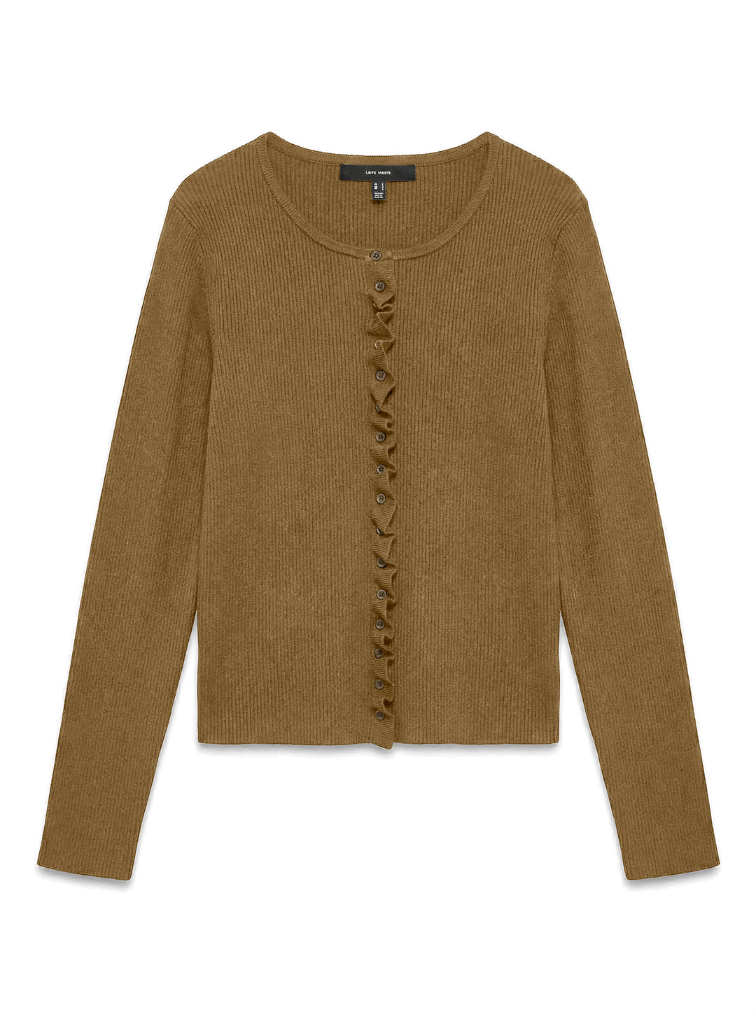 VMFRANCES LS O-NECK CARDIGAN, Butternut 197120 Bild 1