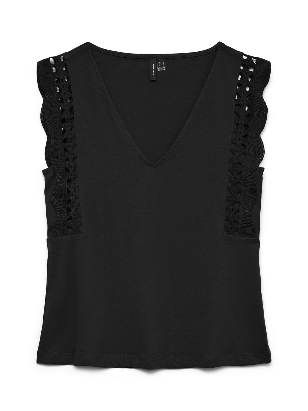 VMGABBY SL V-NECK TOP JRS GA, Black 177868 Bild 1