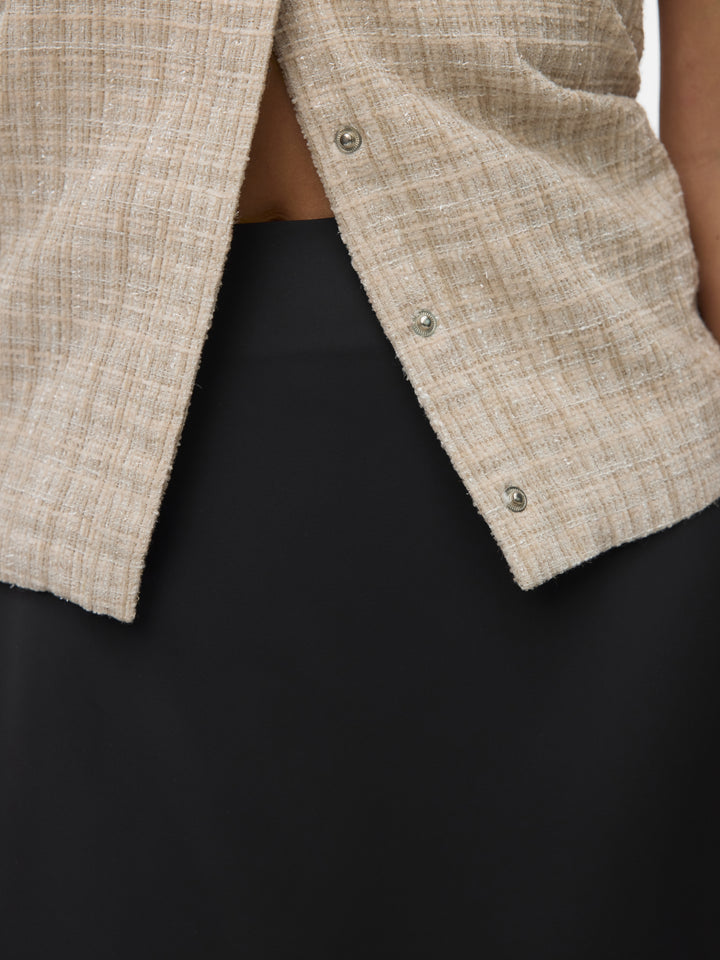 VMGAULA MW LONG SKIRT WVN BTQ, Black 177868 Bild 3