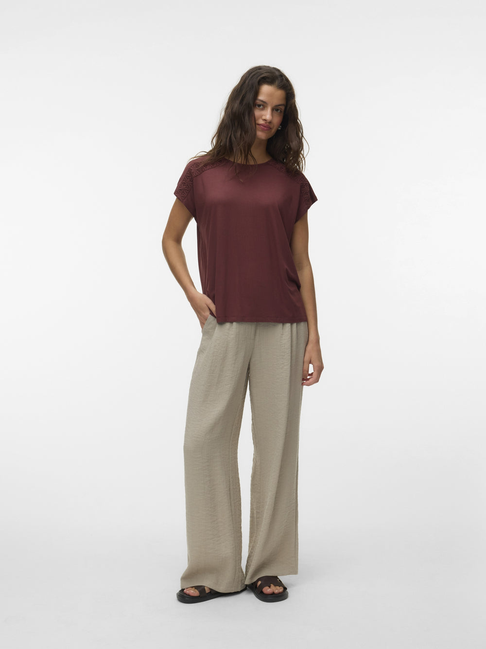 VMGINA SS O-NECK TOP JRS GA, Andorra 292300 Bild 2