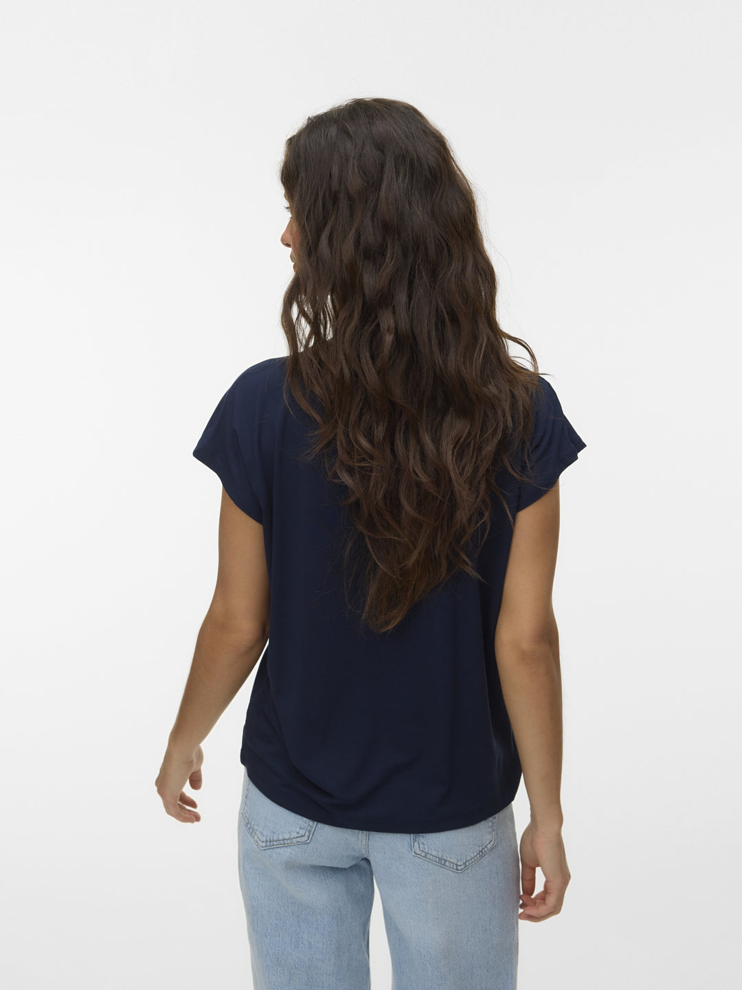 VMGINA SS O-NECK TOP JRS GA, Navy Blazer 188780 Bild 5