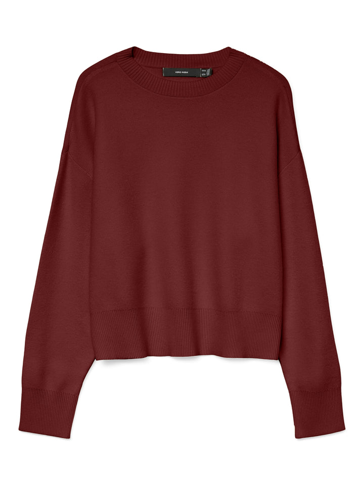 VMGOLD ART LS O-NECK PULLOVER, Syrah 198929 Bild 1