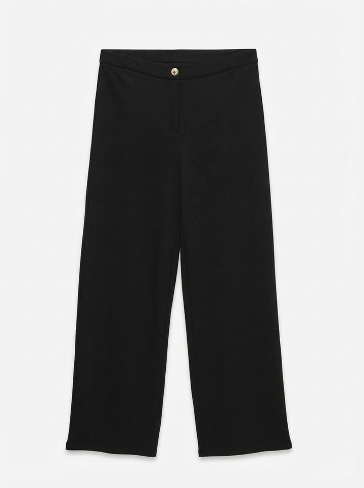VMHALI HW WIDE BUTTON PANT JRS, Black 177868 Bild 1
