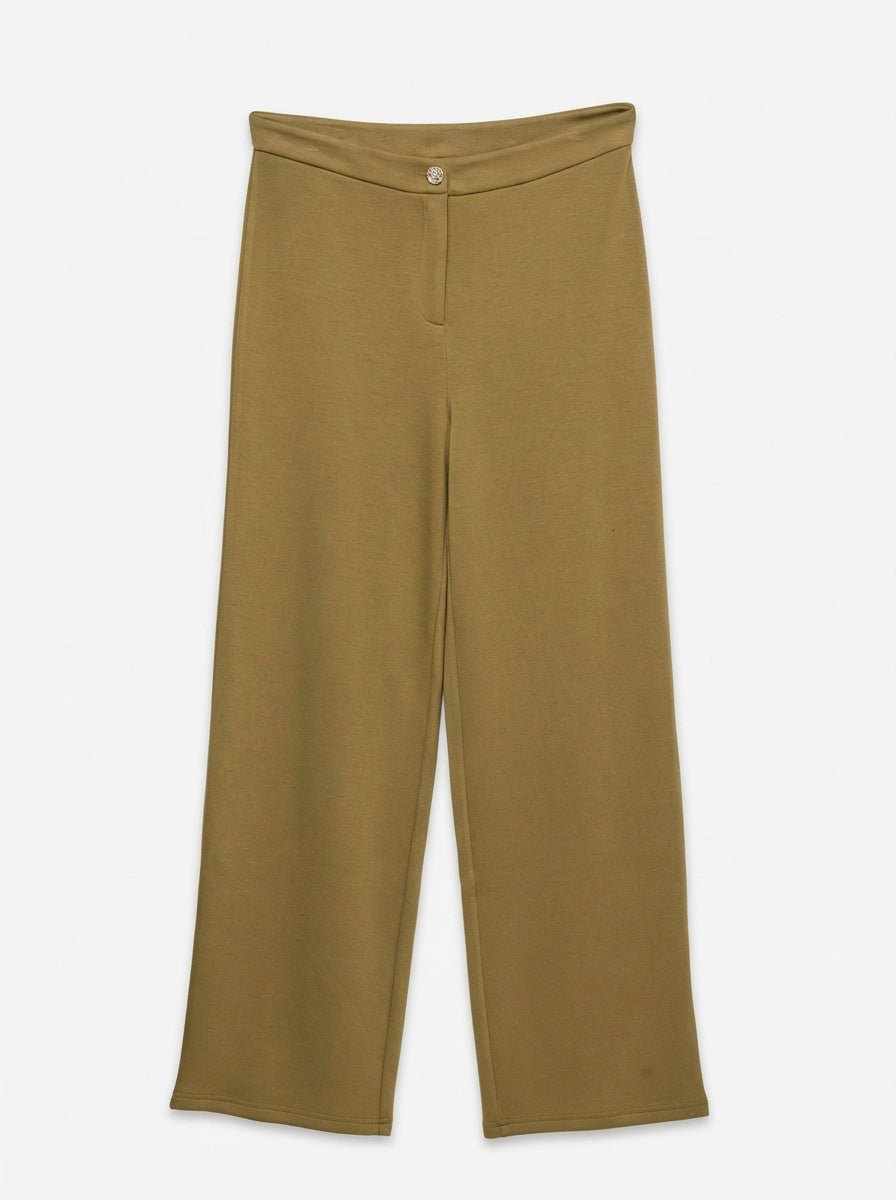 VMHALI HW WIDE BUTTON PANT JRS, Butternut 197120 Bild 1