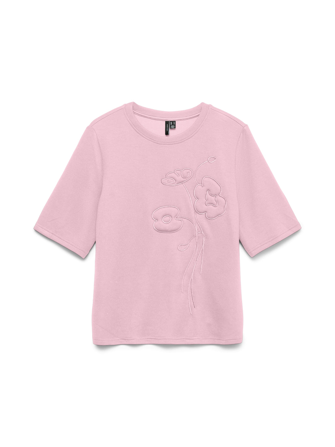 VMHALI SS EMBROIDERY TOP JRS, Pink-A-Boo 291375 Bild 1
