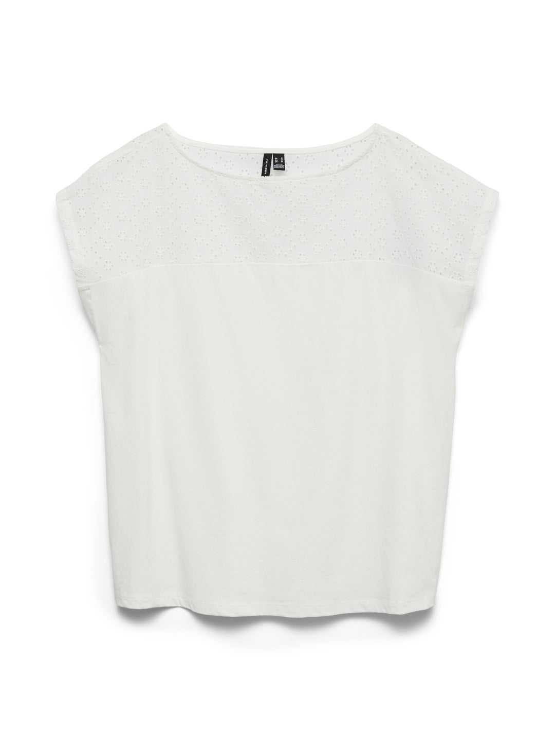 VMJANNI CS BOAT NECK TOP JRS GA, Snow White 175598 Bild 1
