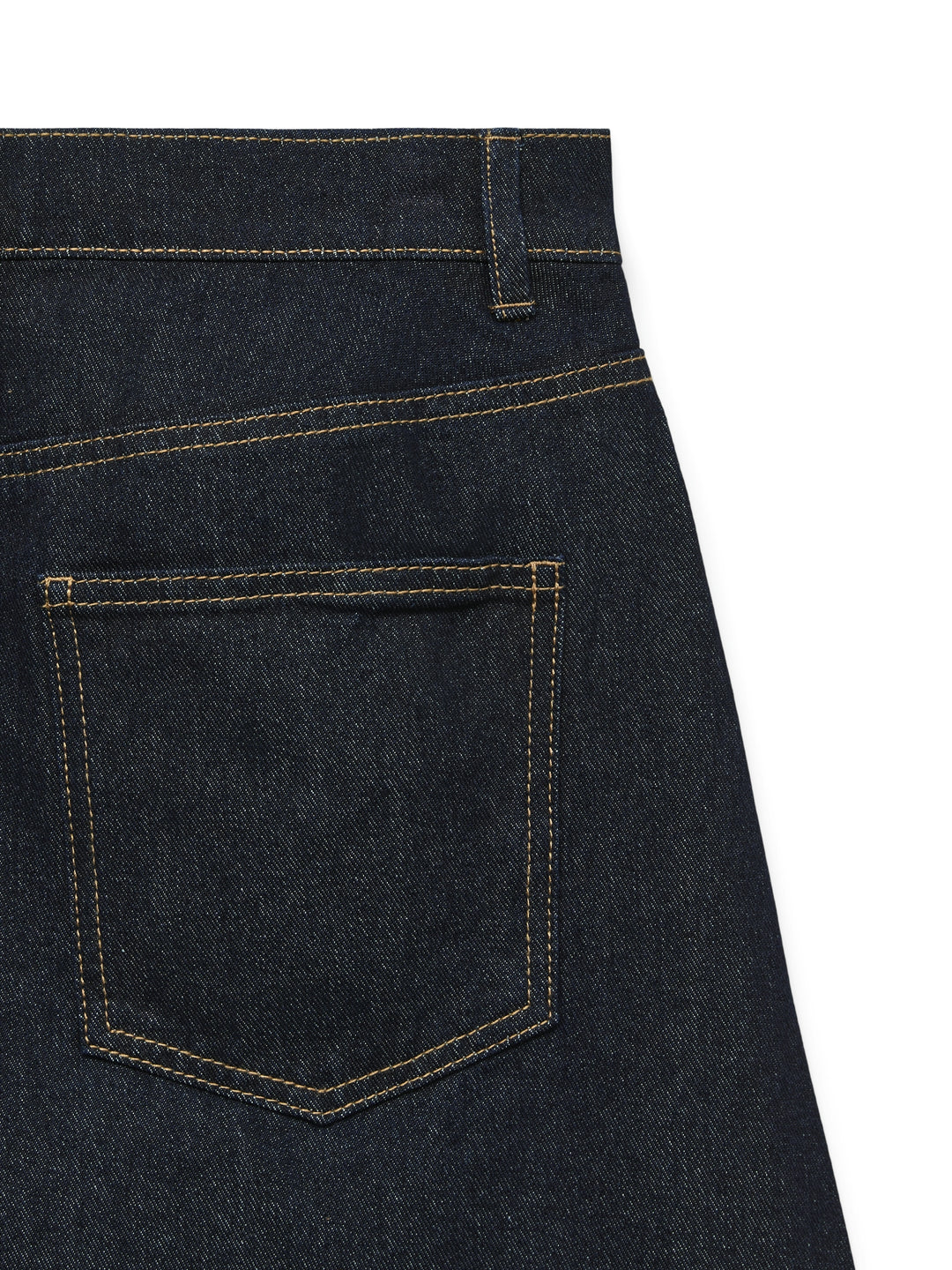 VMKAITLIN HR WIDE BARREL JEANS SI35, Dark Blue Denim 178006 Bild 2